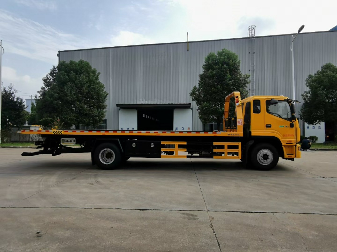 江淮國六一拖二大黃牌清障車